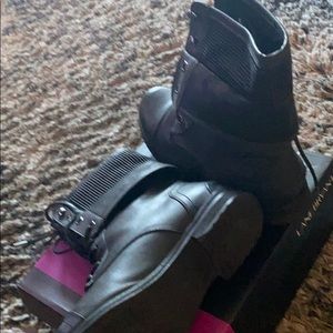 gently used combat boots..